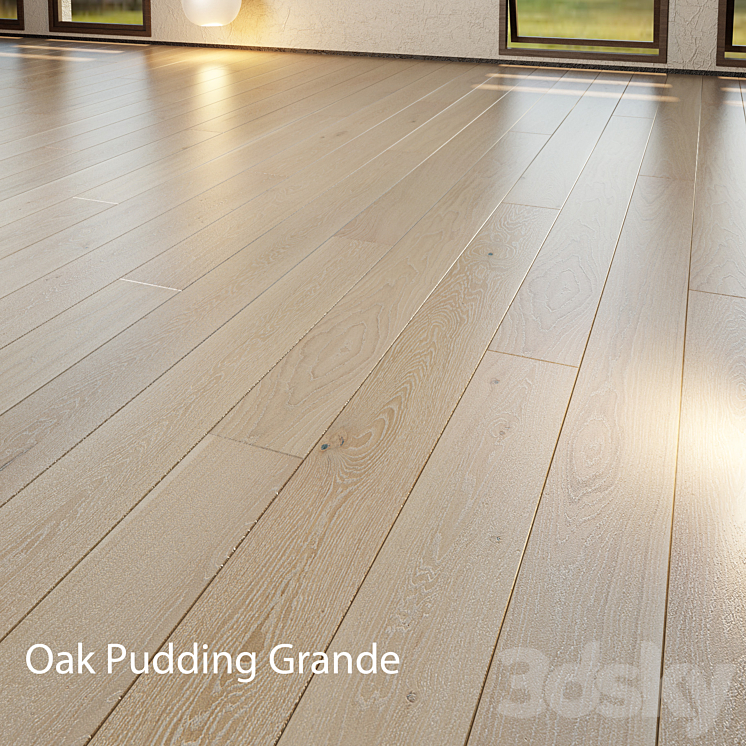 Parquet Barlinek Floorboard - Pudding Grande 3D Model