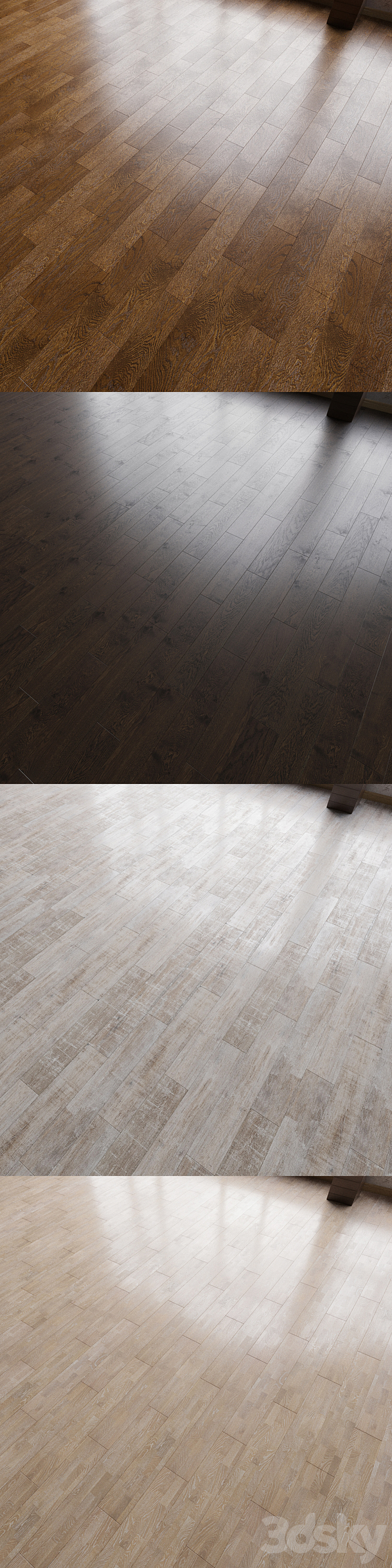 Set parquet 3 3D Model