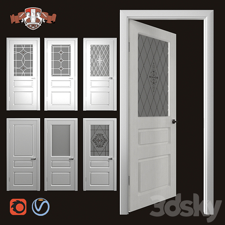 Doors Chester 3D Model