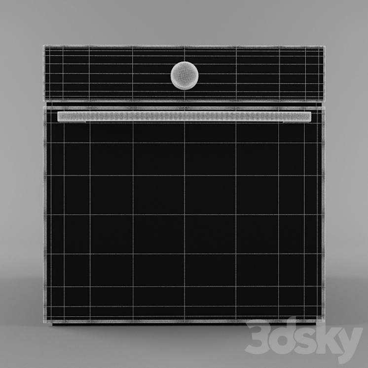 Builtin oven Gorenje BO75SY2B Kitchen appliance 3D model
