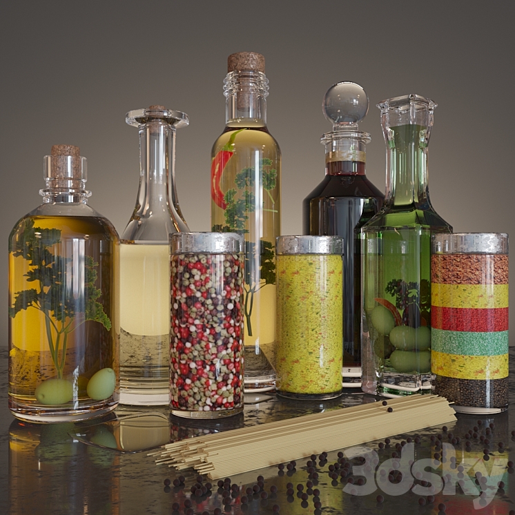 Olive oil 3DS Max - thumbnail 1