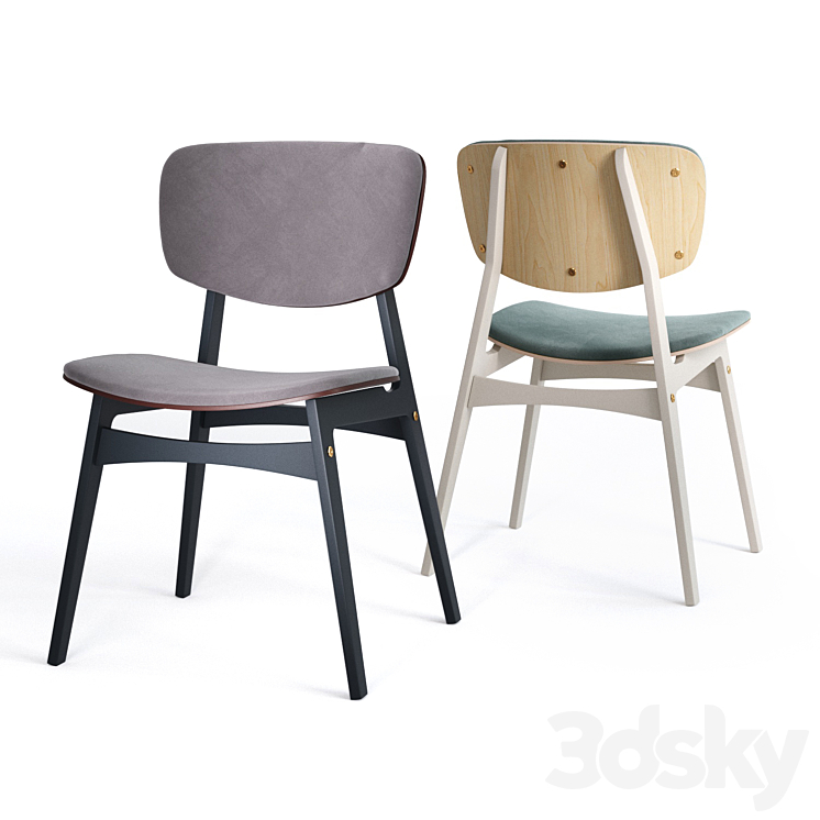 Model of soft stool SID THE IDEA 3DS Max - thumbnail 1