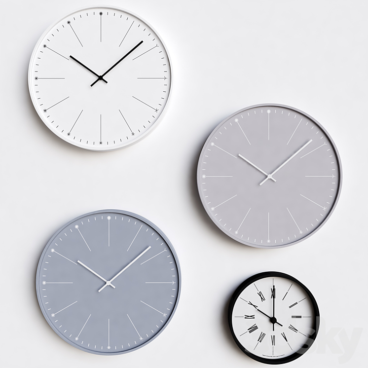 Set hours Lemnos 3D Model