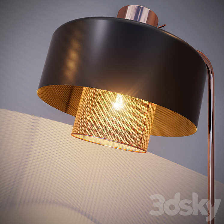 Bradbury Lamp by ADS360 3D Model
