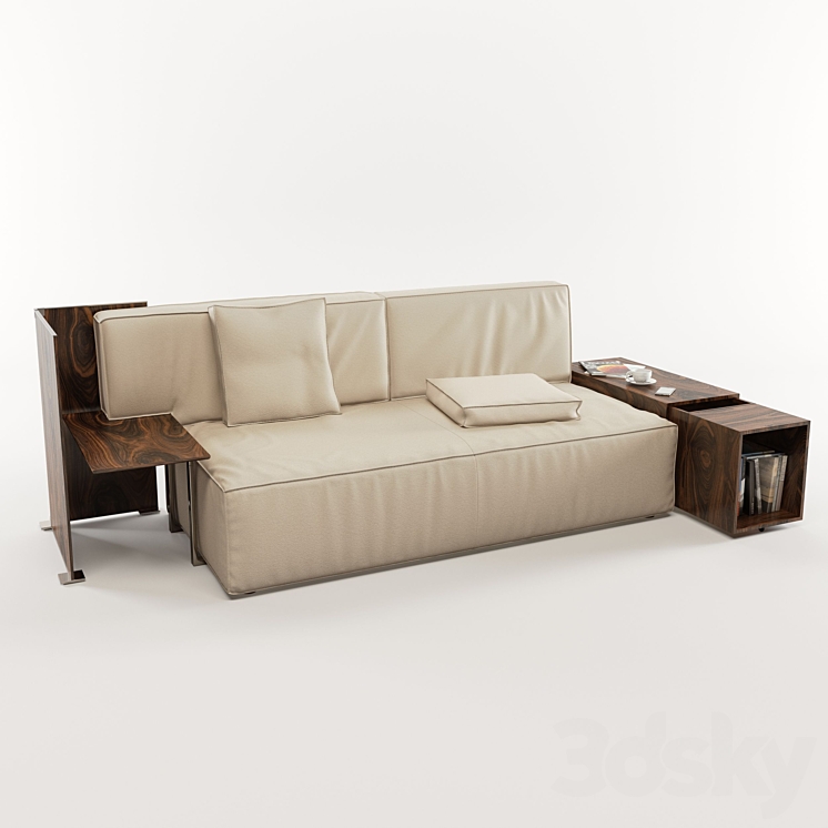 My World Sofa | Cassina 3D Model