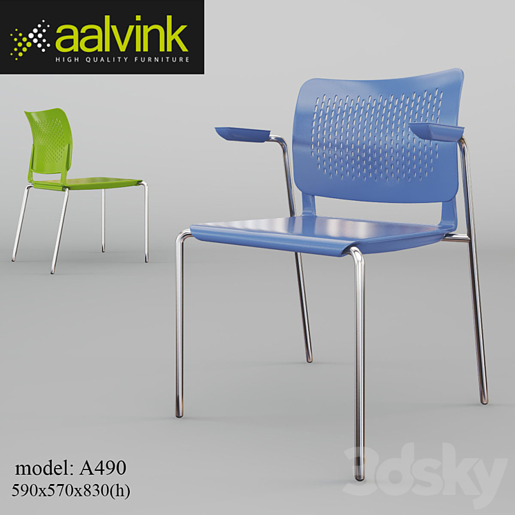 Aalvink Furniture – 490 3DS Max - thumbnail 1