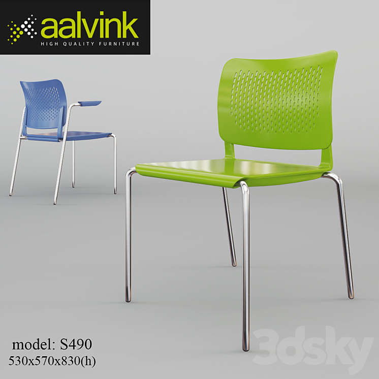 Aalvink Furniture – 490 3DS Max - thumbnail 2