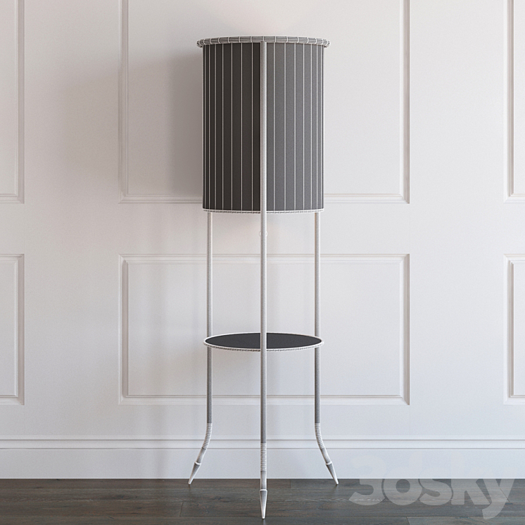 Jonathan adler maxime floor lamp 3D Model