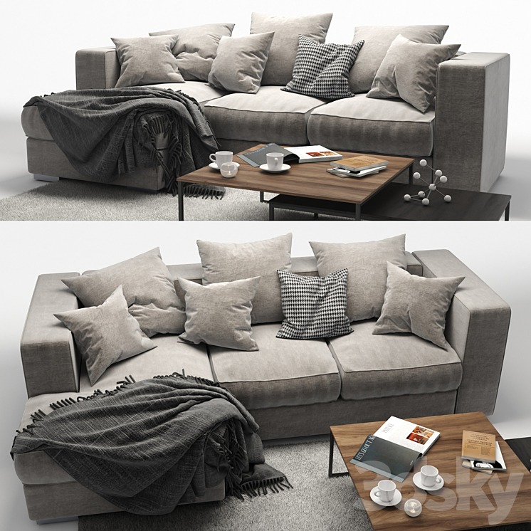 BoConcept_Cenova_ugl 1 3DS Max - thumbnail 2