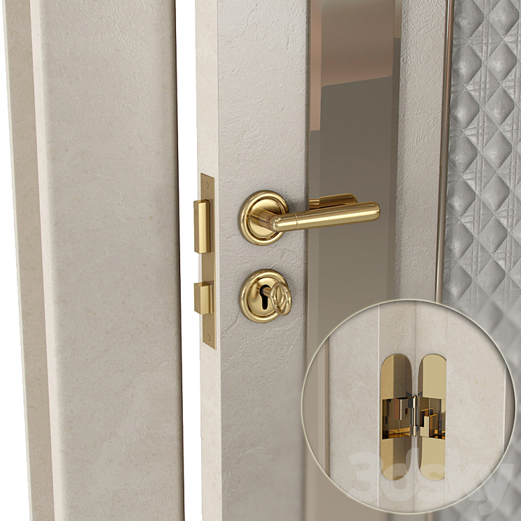 Door Turri Caractere GS121L MF05C 3D Model