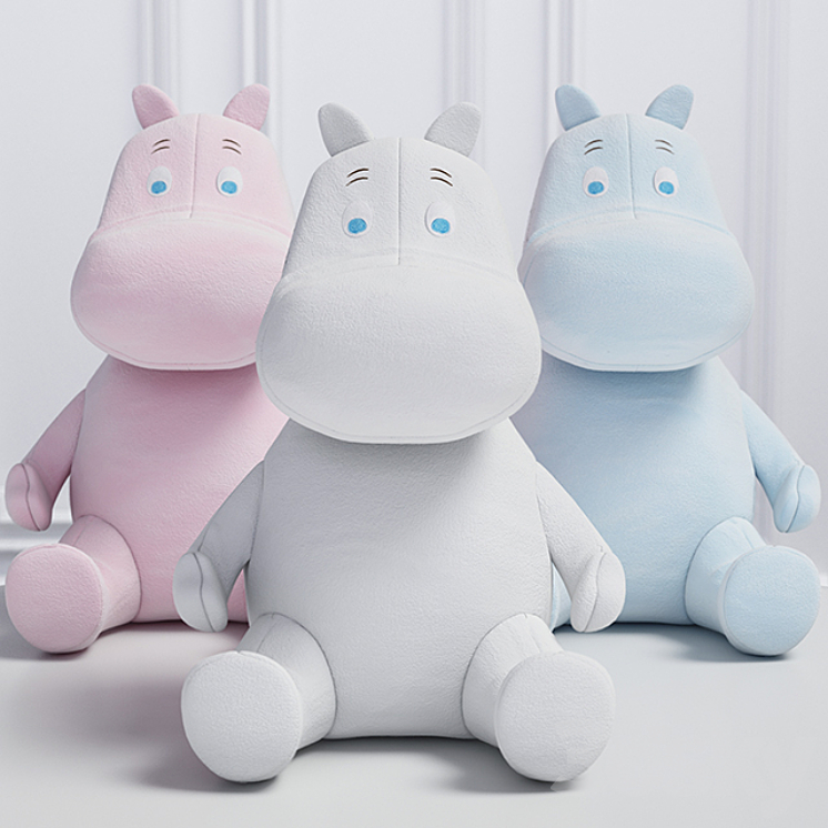 Moomintroll and Snork two 3DS Max - thumbnail 1