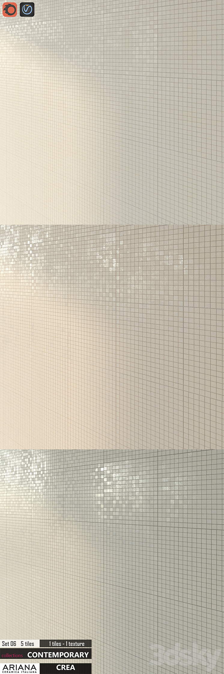 ARIANA CREA Set 06 3D Model