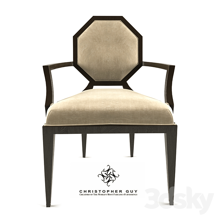 Chair Christopher Guy 30-00042 3DS Max - thumbnail 1