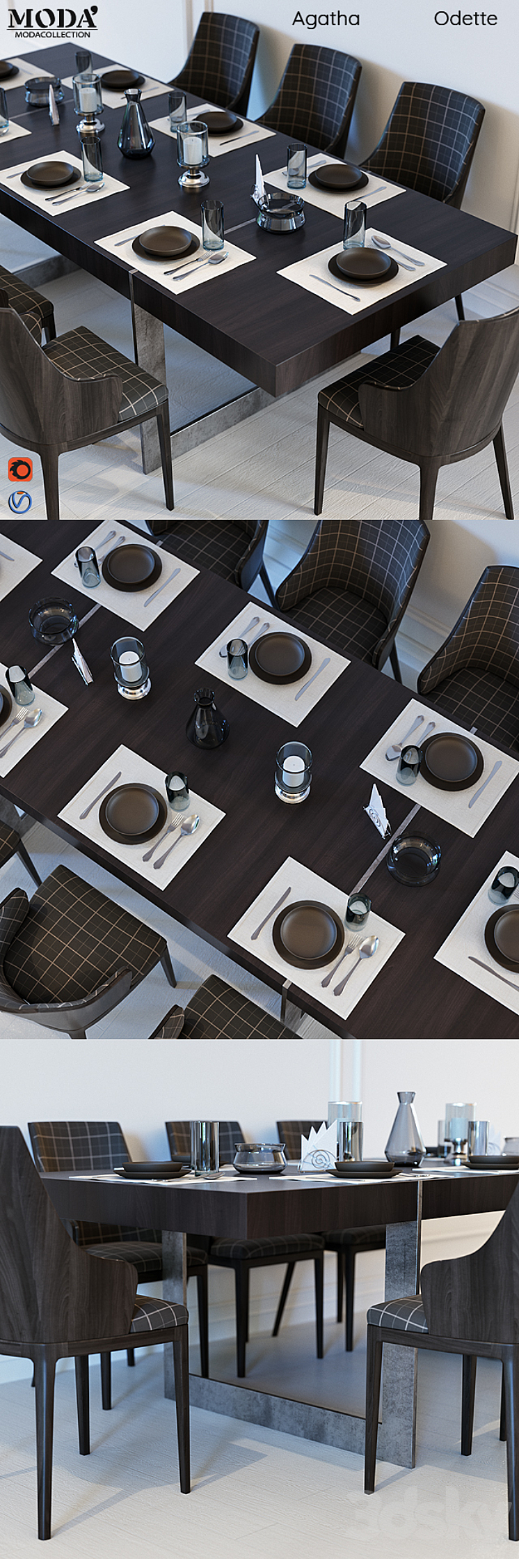 Moda Agatha Odette 3D Model