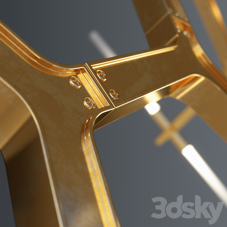 Roll & Hill Agnes lamp 3D Model