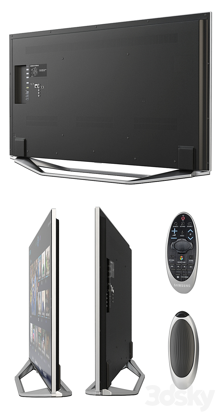 Samsung TV UE46H7000 3DS Max - thumbnail 2