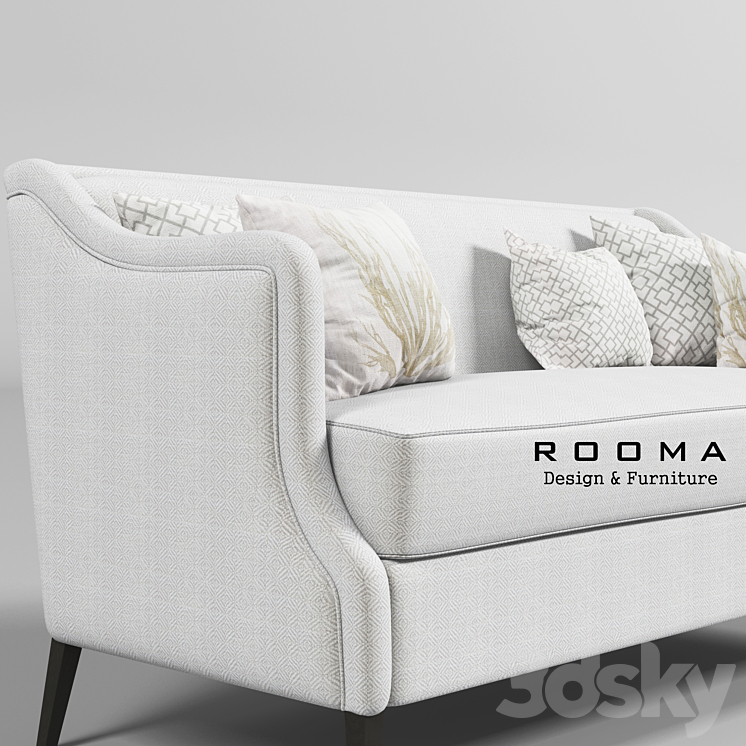 Sofa Soft Rooma Design 3DS Max - thumbnail 2