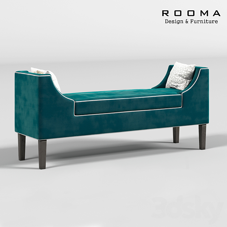 Bench Lime Rooma Design 3DS Max - thumbnail 1