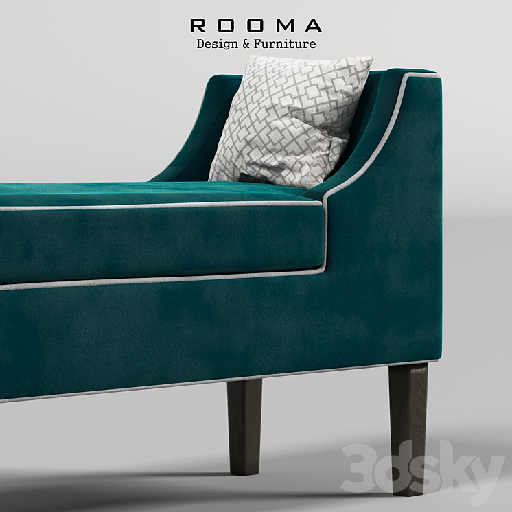 Bench Lime Rooma Design 3DS Max - thumbnail 2