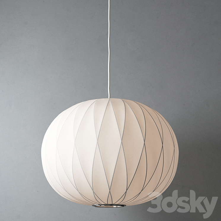 Criss Cross Ball Bubble Lamp 3D Model