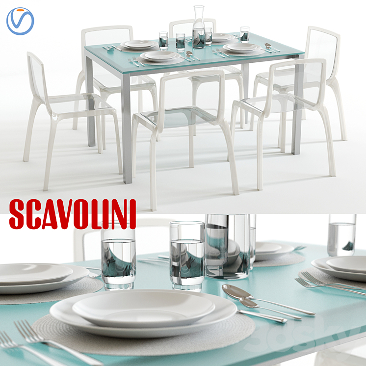 Scavolini Axel and Miss You 3DS Max - thumbnail 1