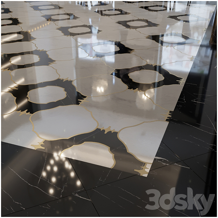 visionnaire Marble 3D Model Free