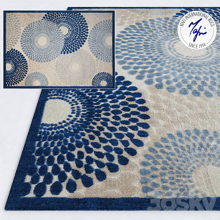 Carpets from Mafi international rugs 3D Model
