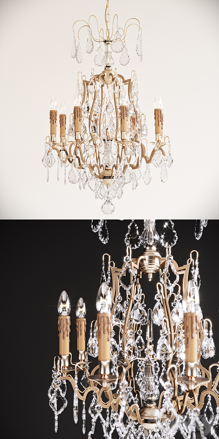 Badari Lighting B4-15 \/ 8 3D Model