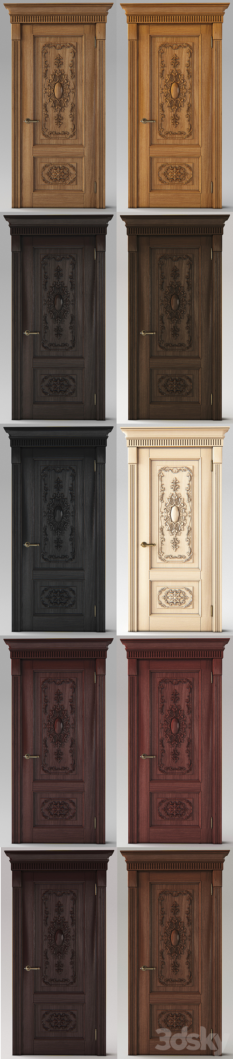 Belorawood Doors 3D Model
