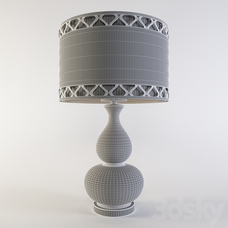 Table lamp 3D Model Free