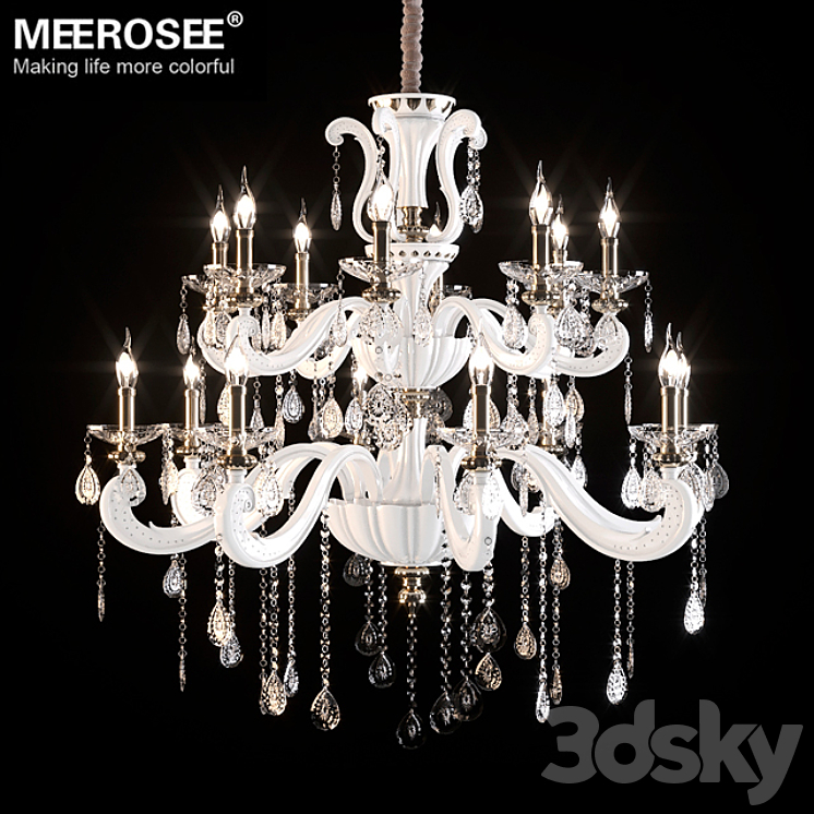 Chandelier MEEROSEE 3DS Max - thumbnail 1