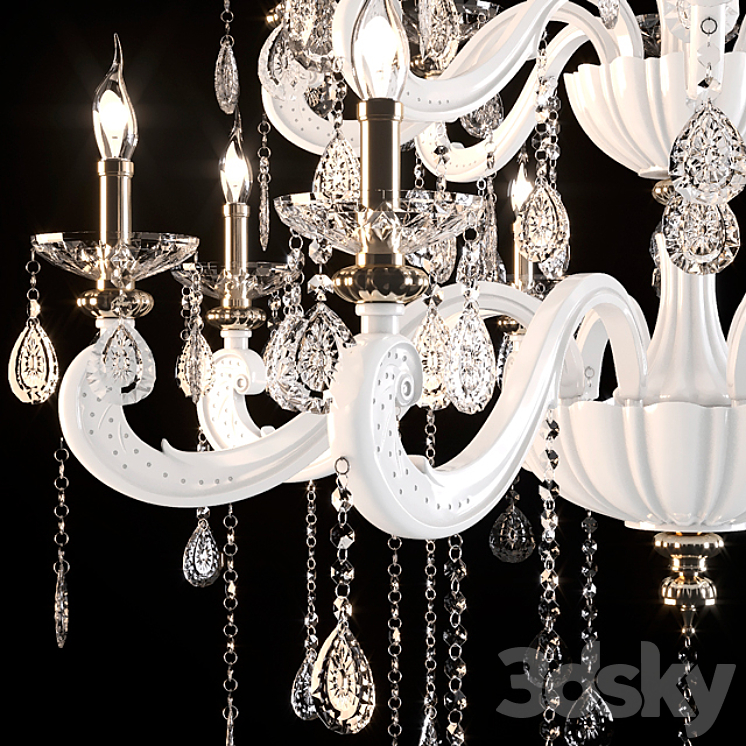Chandelier MEEROSEE 3DS Max - thumbnail 2
