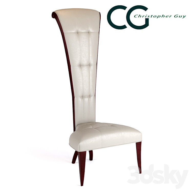 Armchair Sienna Christopher Guy 3DS Max - thumbnail 1
