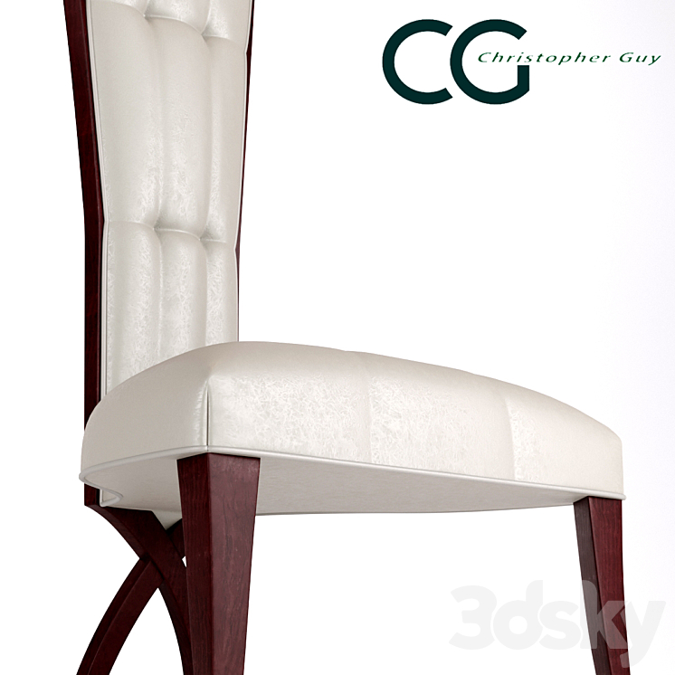 Armchair Sienna Christopher Guy 3DS Max - thumbnail 2