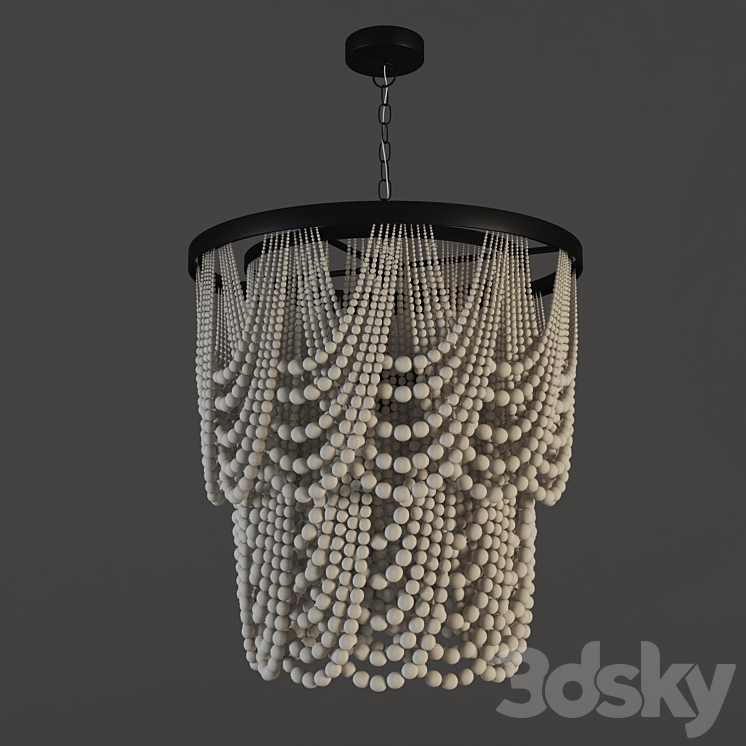 Pottery Barn - Amelia chandelier 3D Model