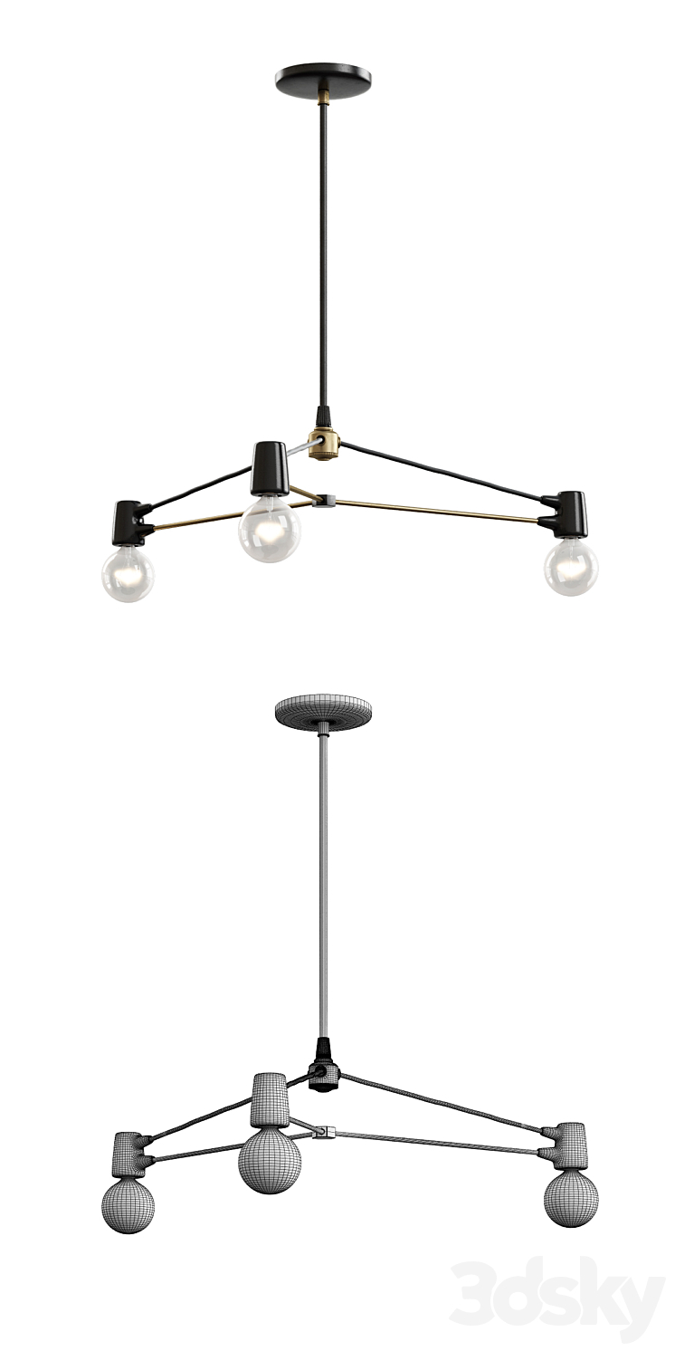 Brendan Ravenhill \/ Cord Pendant 3D Model