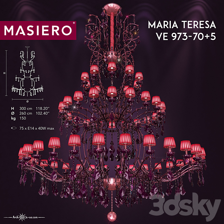 Maria Teresa VE 973-70 + 5 3DS Max - thumbnail 1