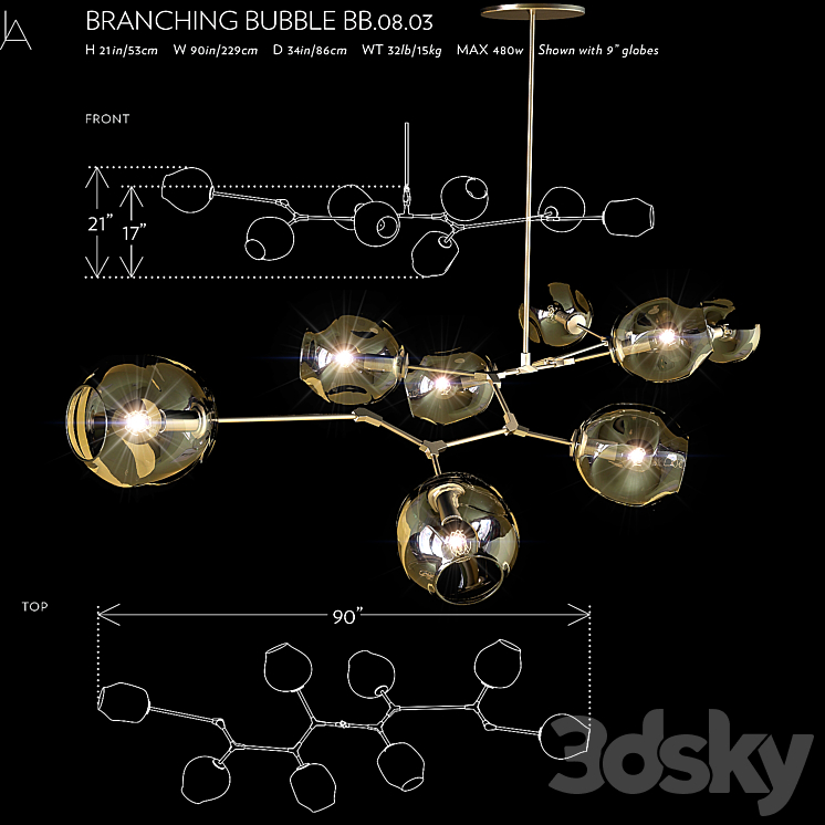 BRANCHING BUBBLE BB.08.03