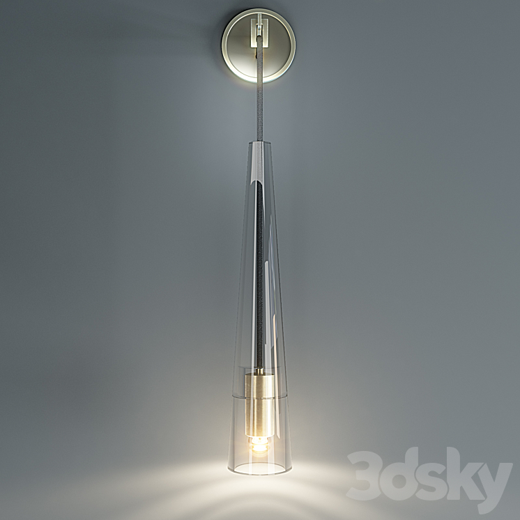 APOLLINAIRE sCONCE 3DS Max - thumbnail 2