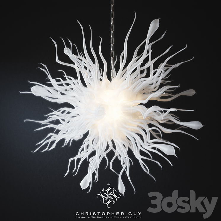 Christopher Guy Chandelier 3DS Max - thumbnail 1