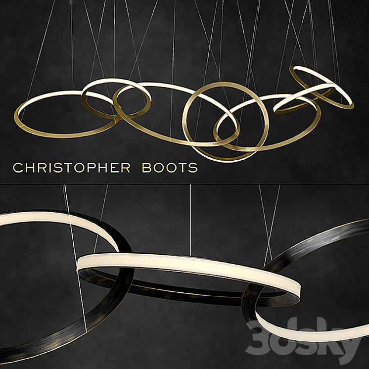 Oracle Set Christopher Boots 3DS Max - thumbnail 1