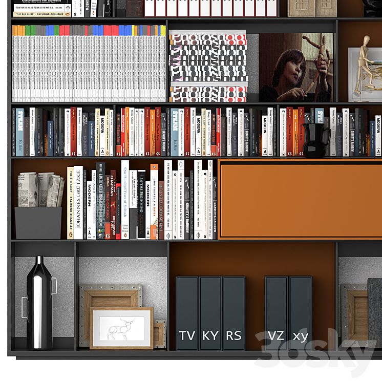 B & B_MAXALTO_Flat_C_modular_system 3D Model