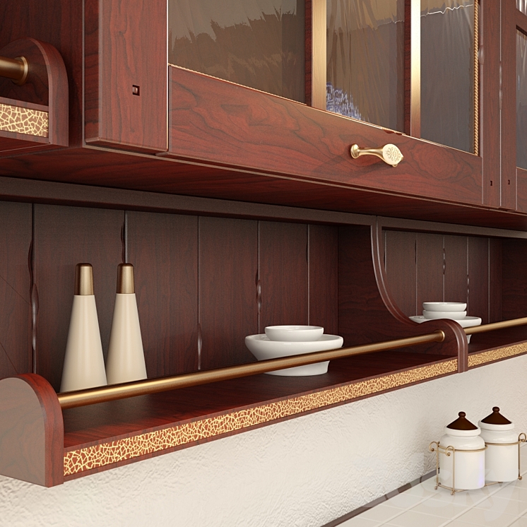 Kitchen Country Verona Mobili 3D Model