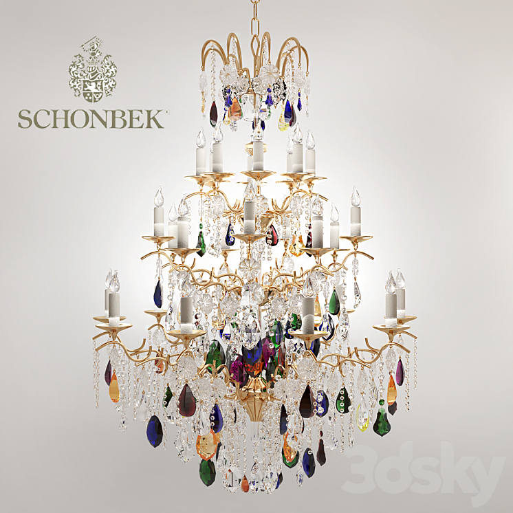 Schonbek Clear-5782 3D Model