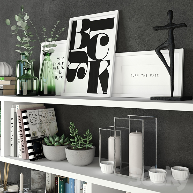 Decorative set 3D Model