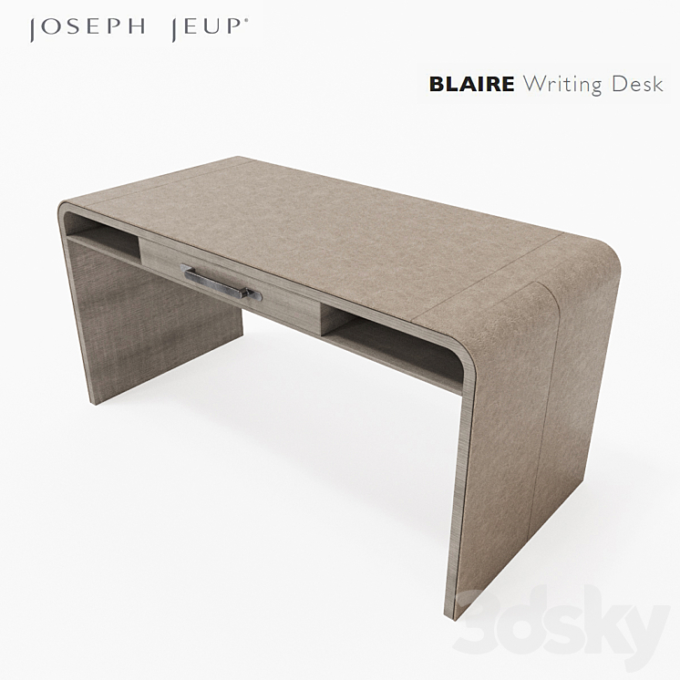 Joseph Jeup Blaire Writing Desk 3DS Max - thumbnail 1
