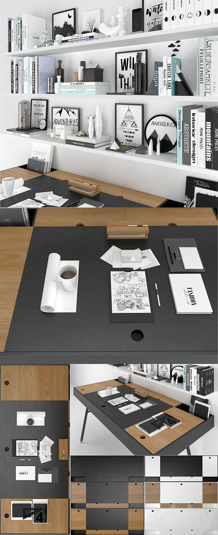 Decor set 3D Model
