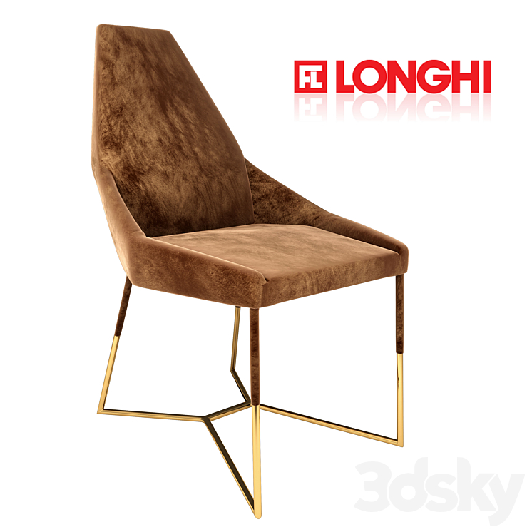 Longhi Miu Chair 3D Model