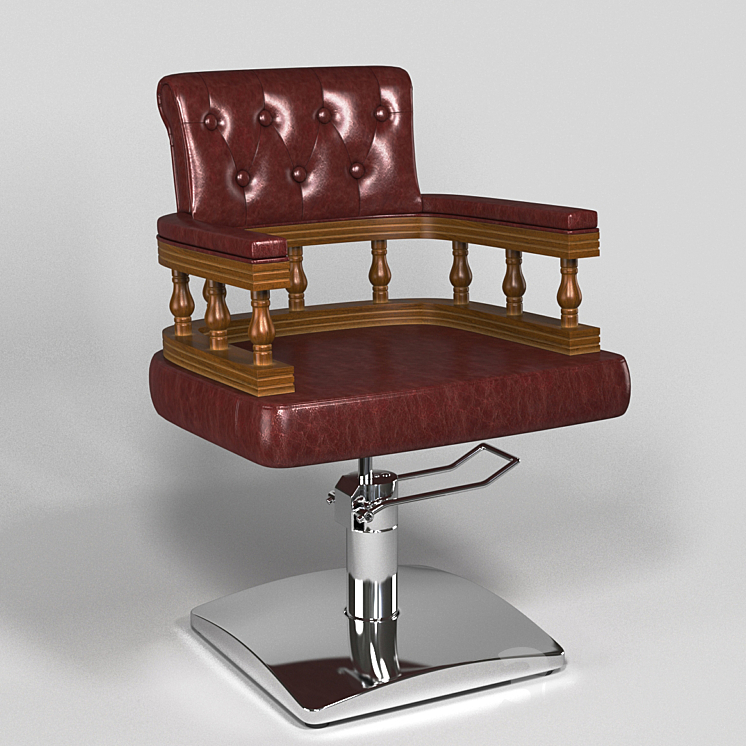 Chair MD 170 grooming Madison 3DS Max - thumbnail 1