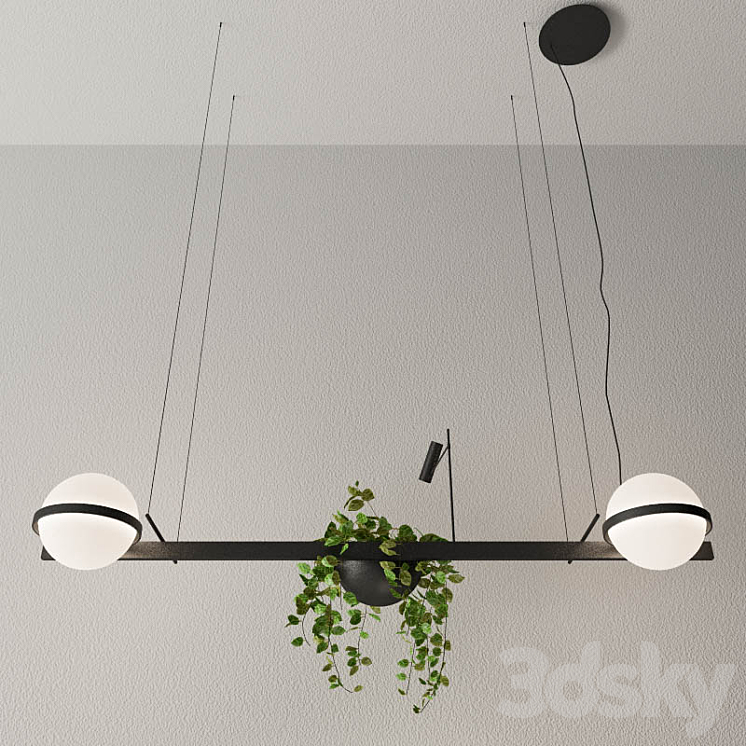 Lighting PALMA Vibia 3D Model